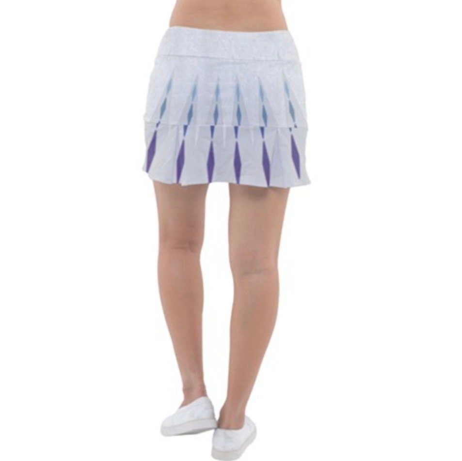 READY-to-SHIP Elsa Inspired Sport Skirt: Running Disneybound Skort (XS)
