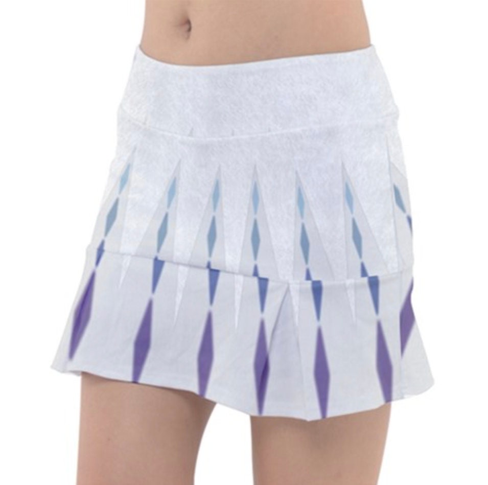 READY-to-SHIP Elsa Inspired Sport Skirt: Running Disneybound Skort (XS)