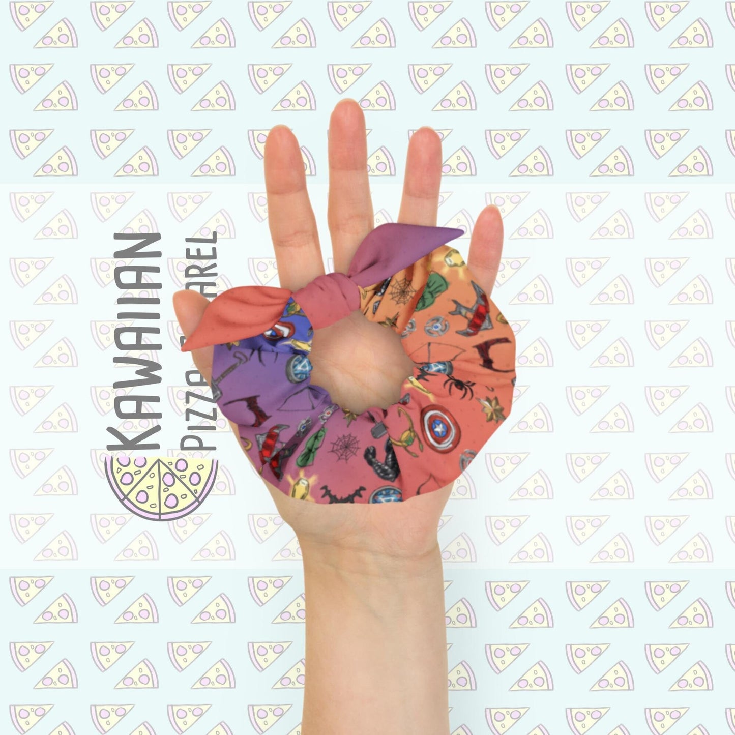 MCU Inspired Recycled Scrunchie