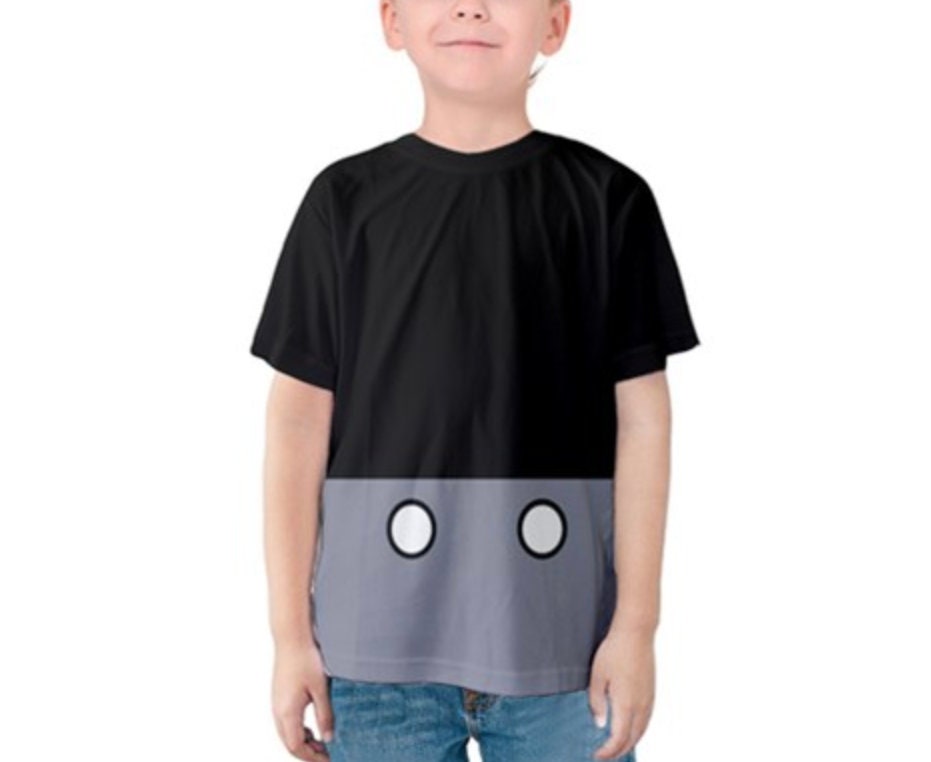 READY-to-SHIP Steamboat Willie Inspired Kid's Shirt: Sublimation Print