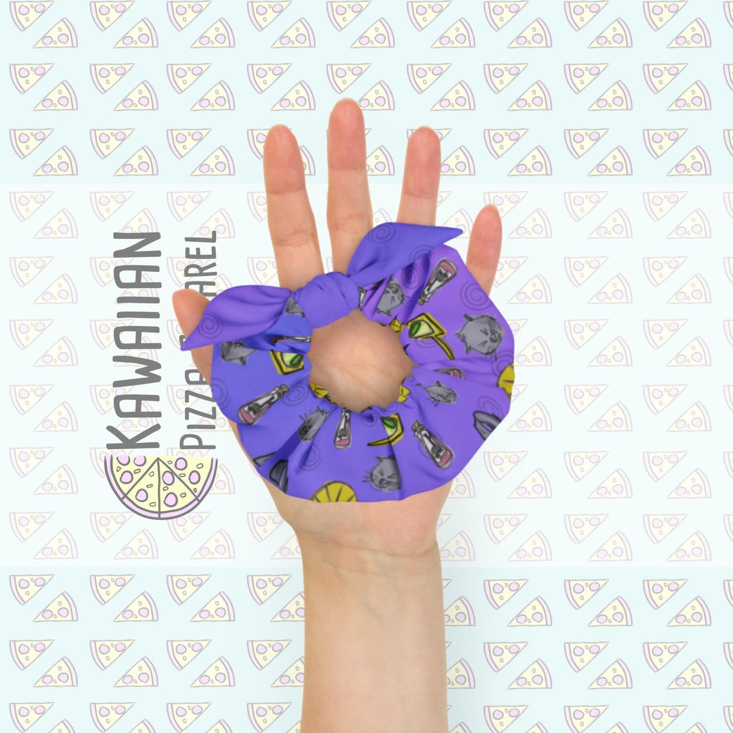 Yzma Inspired Recycled Scrunchie
