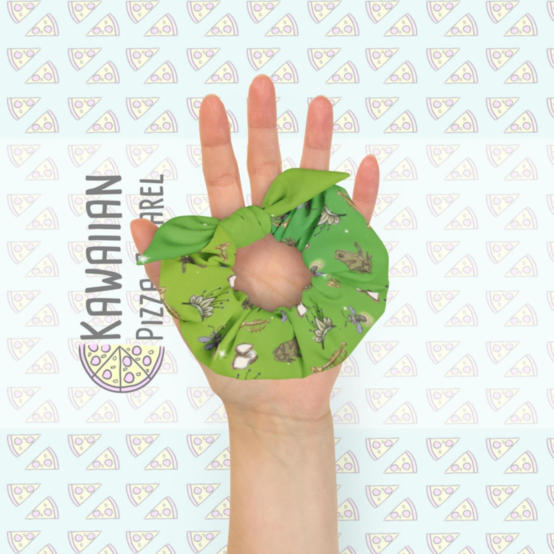 Tiana Inspired Recycled Scrunchie