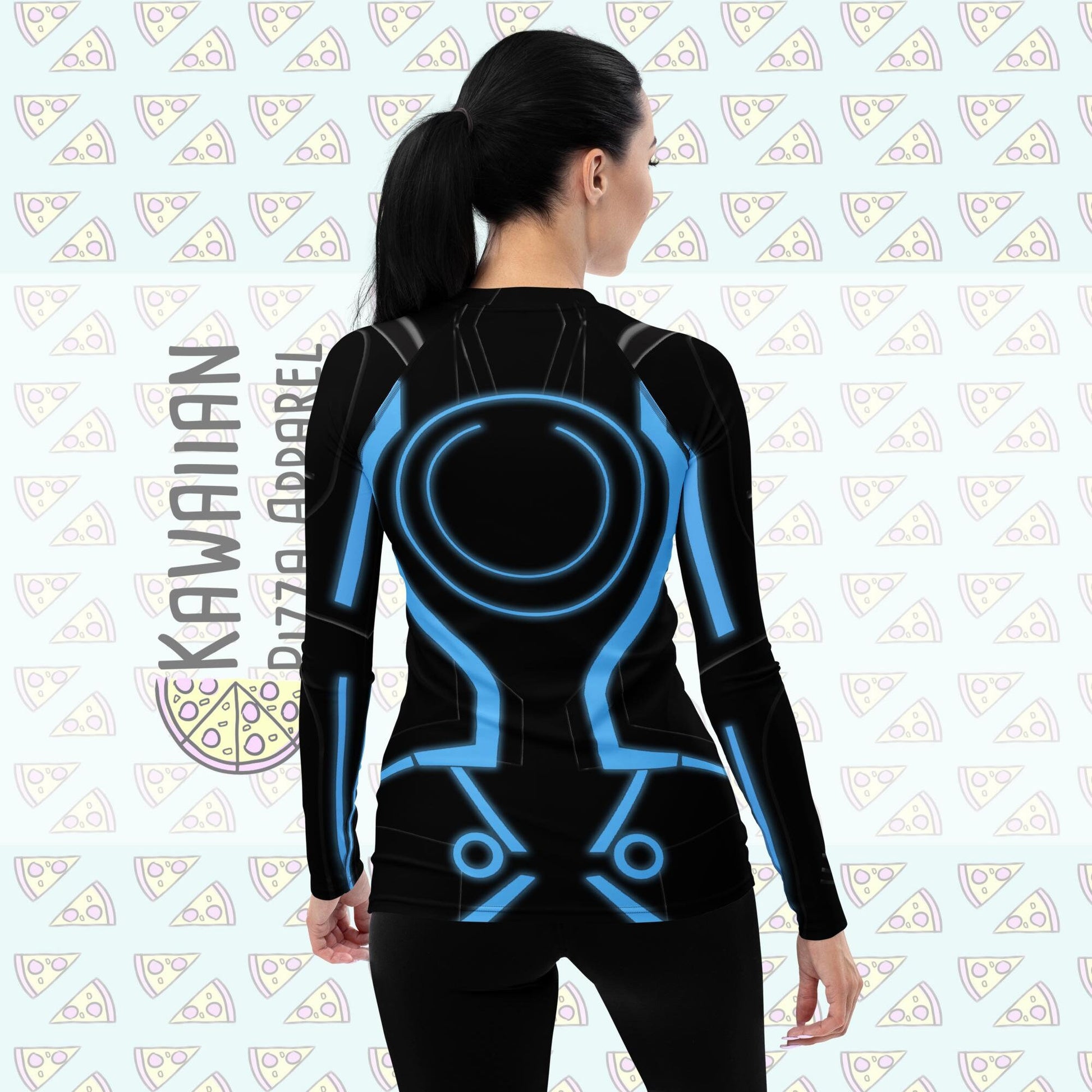 RUSH ORDER: Women's Tron Legacy Inspired Long Sleeve ATHLETIC Shirt