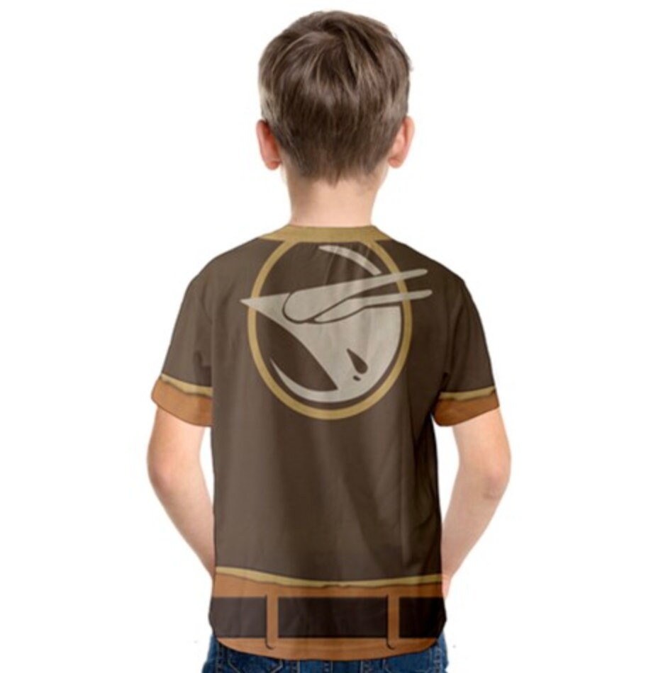 READY-to-SHIP Ezra Bridger Inspired Kid's Shirt: Sublimation Print Costume