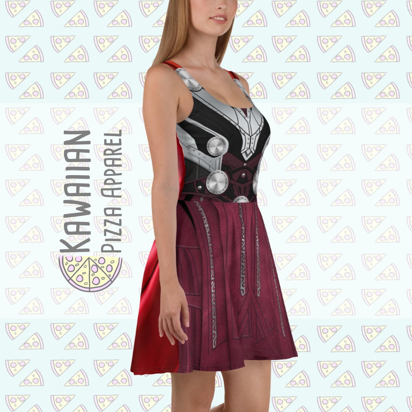 RUSH ORDER: Jan Foster Mighty Thor Inspired Skater Dress