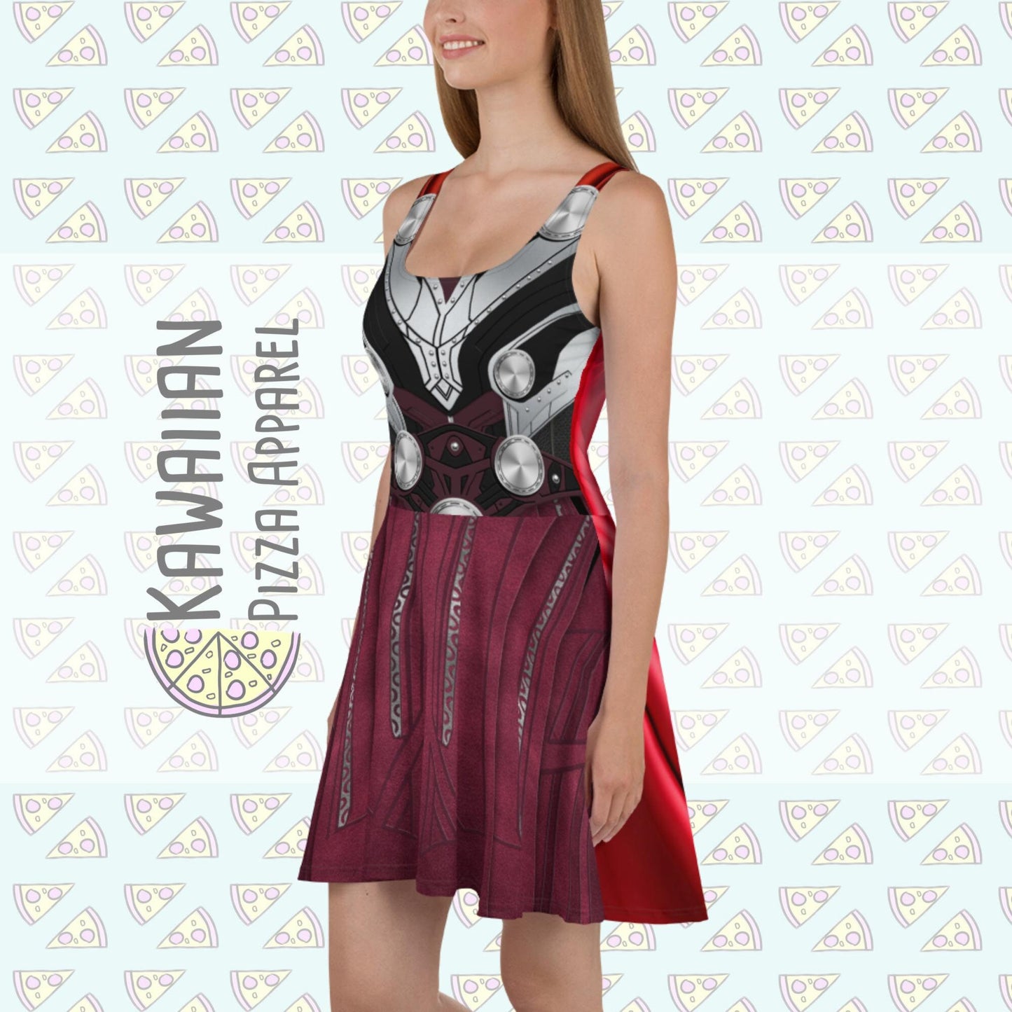 RUSH ORDER: Jan Foster Mighty Thor Inspired Skater Dress