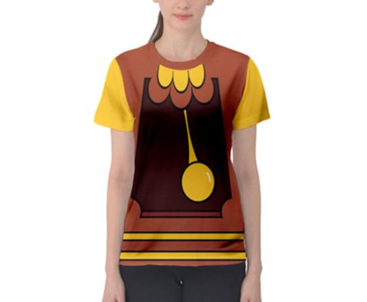 Women's Cogsworth Inspired ATHLETIC Short Sleeve Shirt
