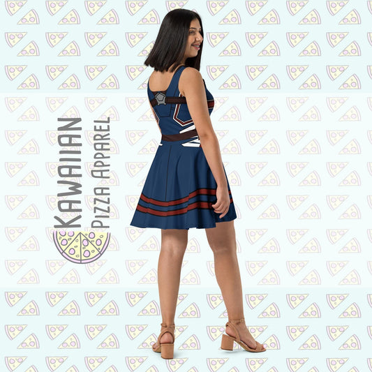 RUSH ORDER: Captain Carter Inspired Skater Dress