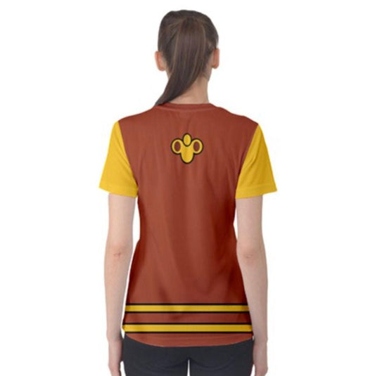 Women's Cogsworth Inspired ATHLETIC Short Sleeve Shirt