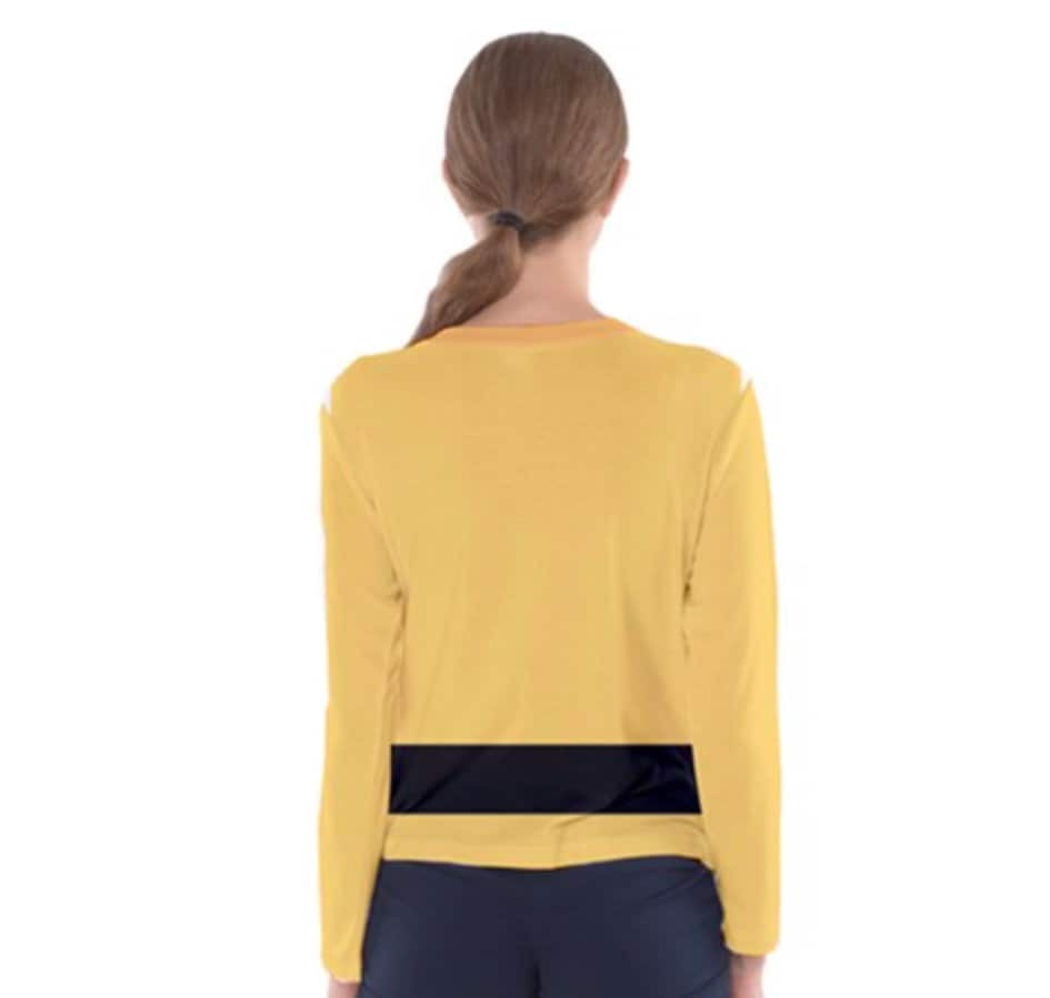Women's Powerline Inspired Long Sleeve V-Neck Shirt