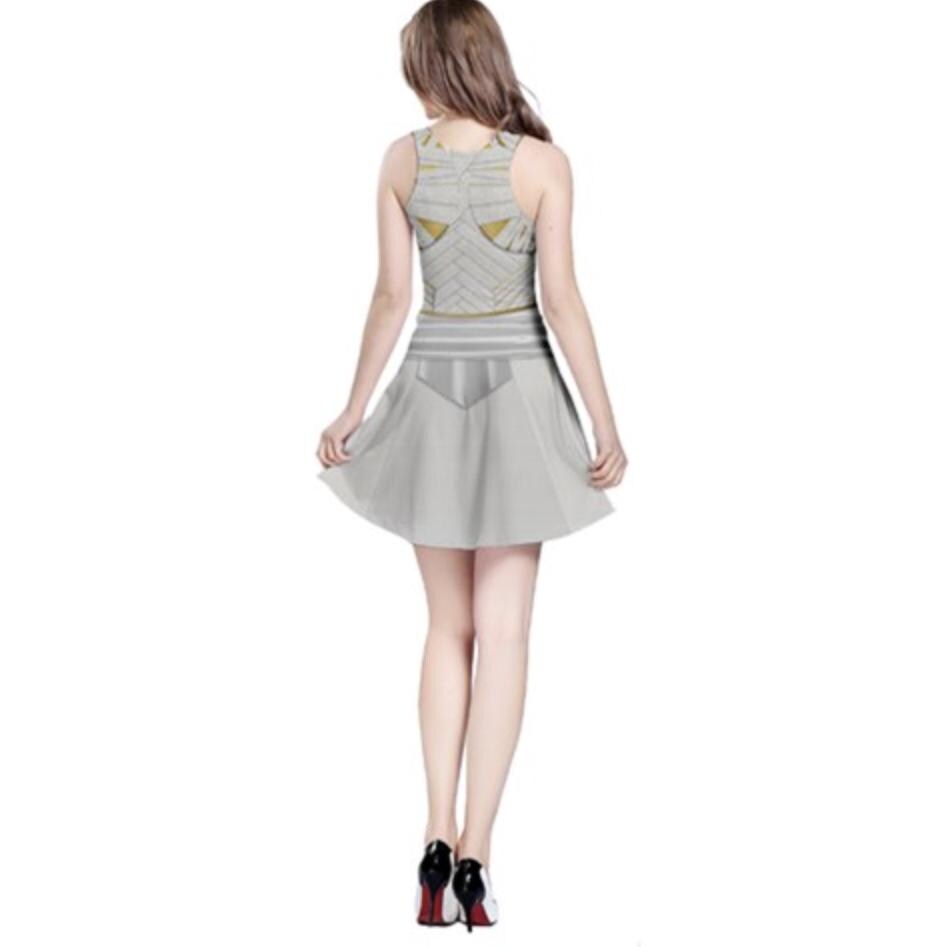 Moon Knight Inspired Sleeveless Dress