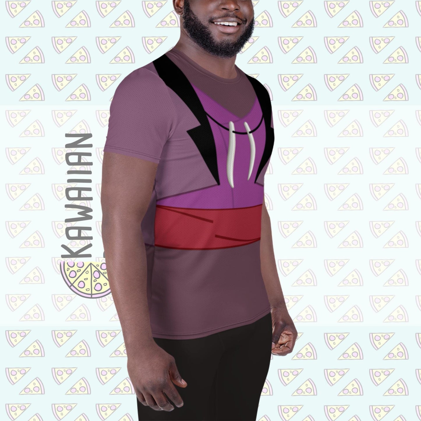 RUSH ORDER: Dr. Facilier Inspired All-Over Print Men's Athletic T-shirt