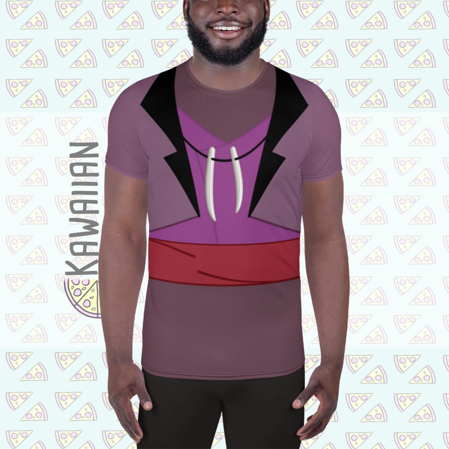 RUSH ORDER: Dr. Facilier Inspired All-Over Print Men's Athletic T-shirt