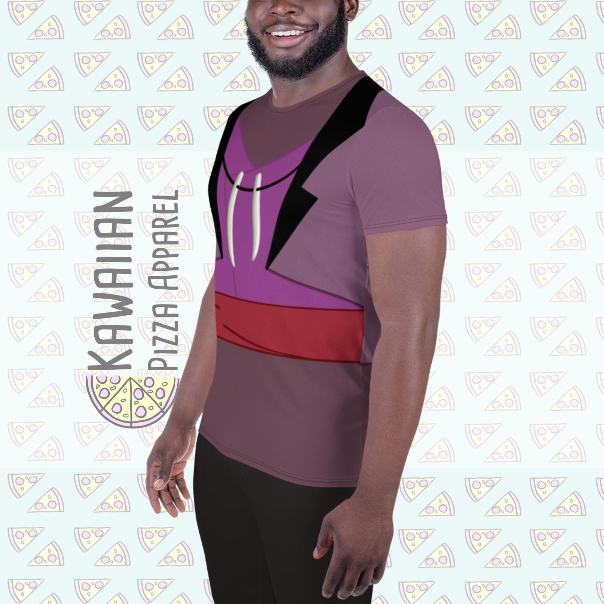 RUSH ORDER: Dr. Facilier Inspired All-Over Print Men's Athletic T-shirt