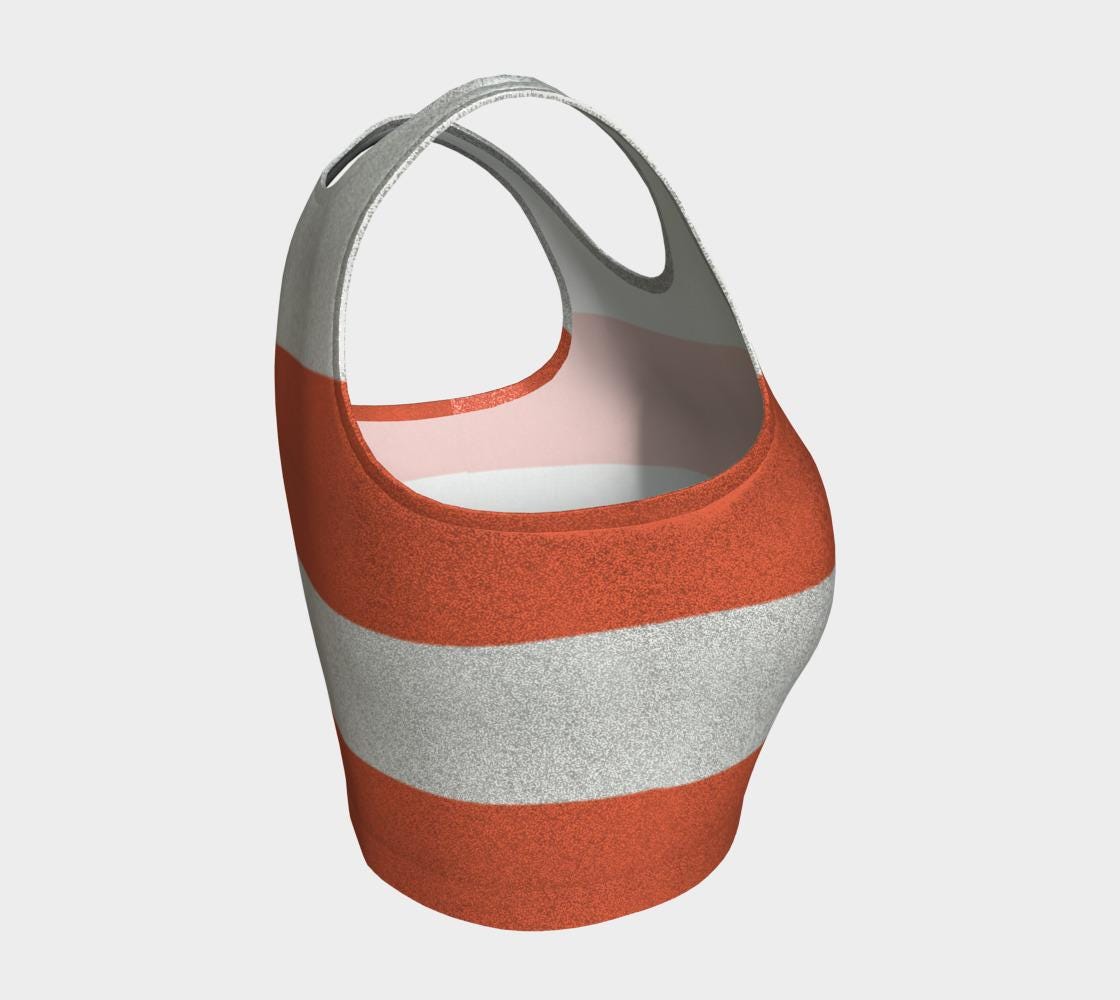 RUSH ORDER: Anxiety Inspired Glitter Cropped Tank