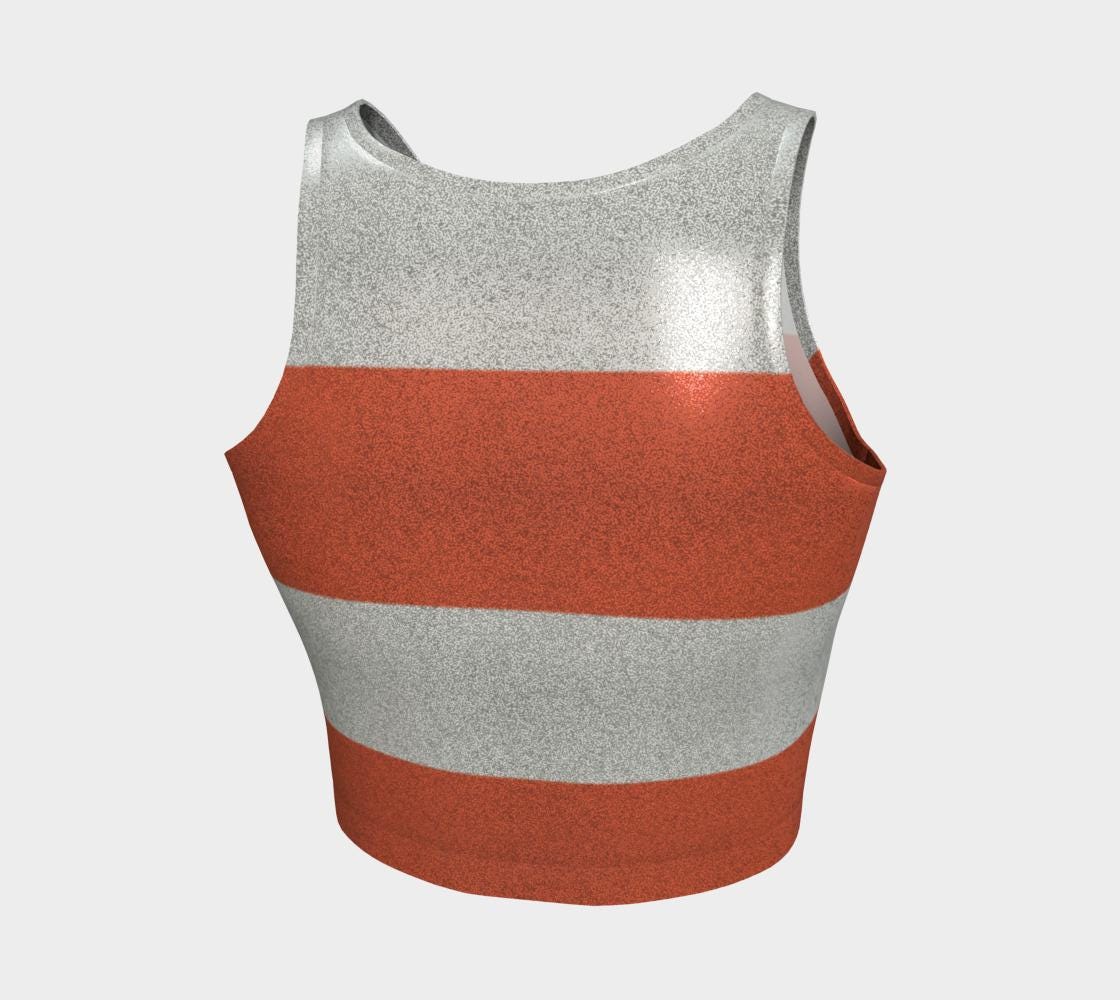 RUSH ORDER: Anxiety Inspired Glitter Cropped Tank