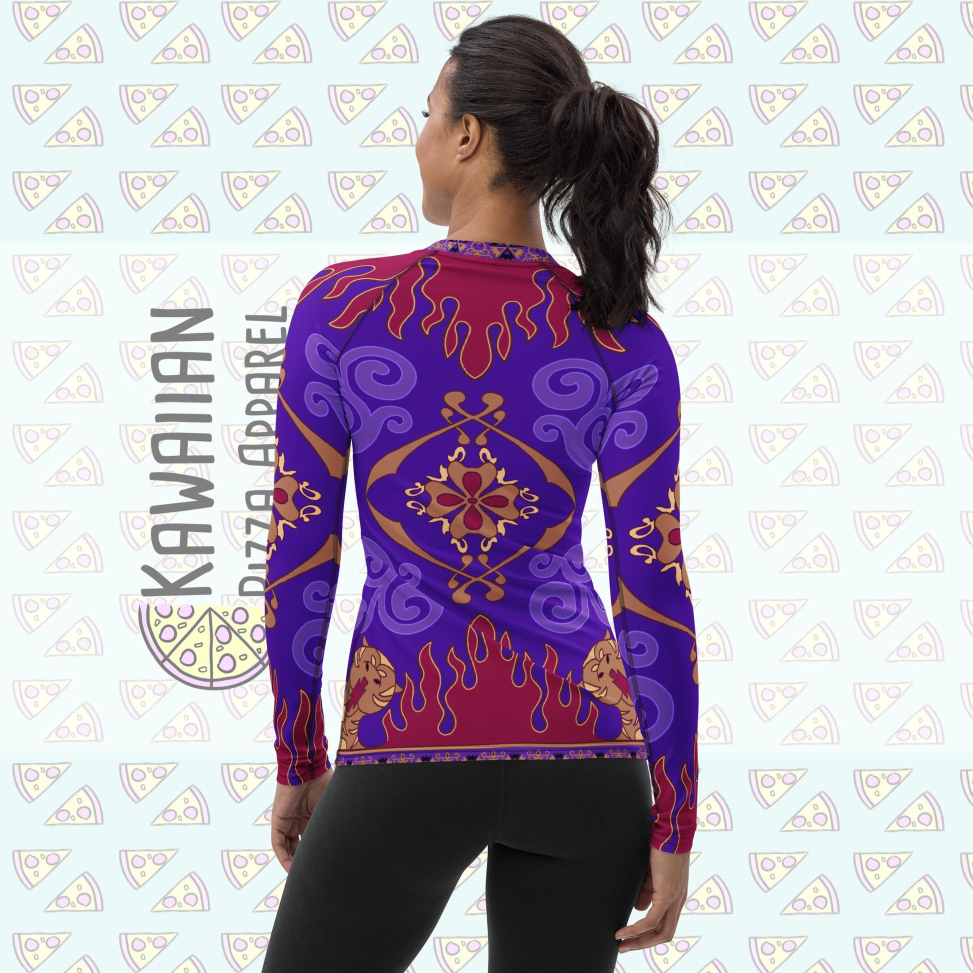 RUSH ORDER: Women's Magic Carpet Inspired ATHLETIC Long Sleeve