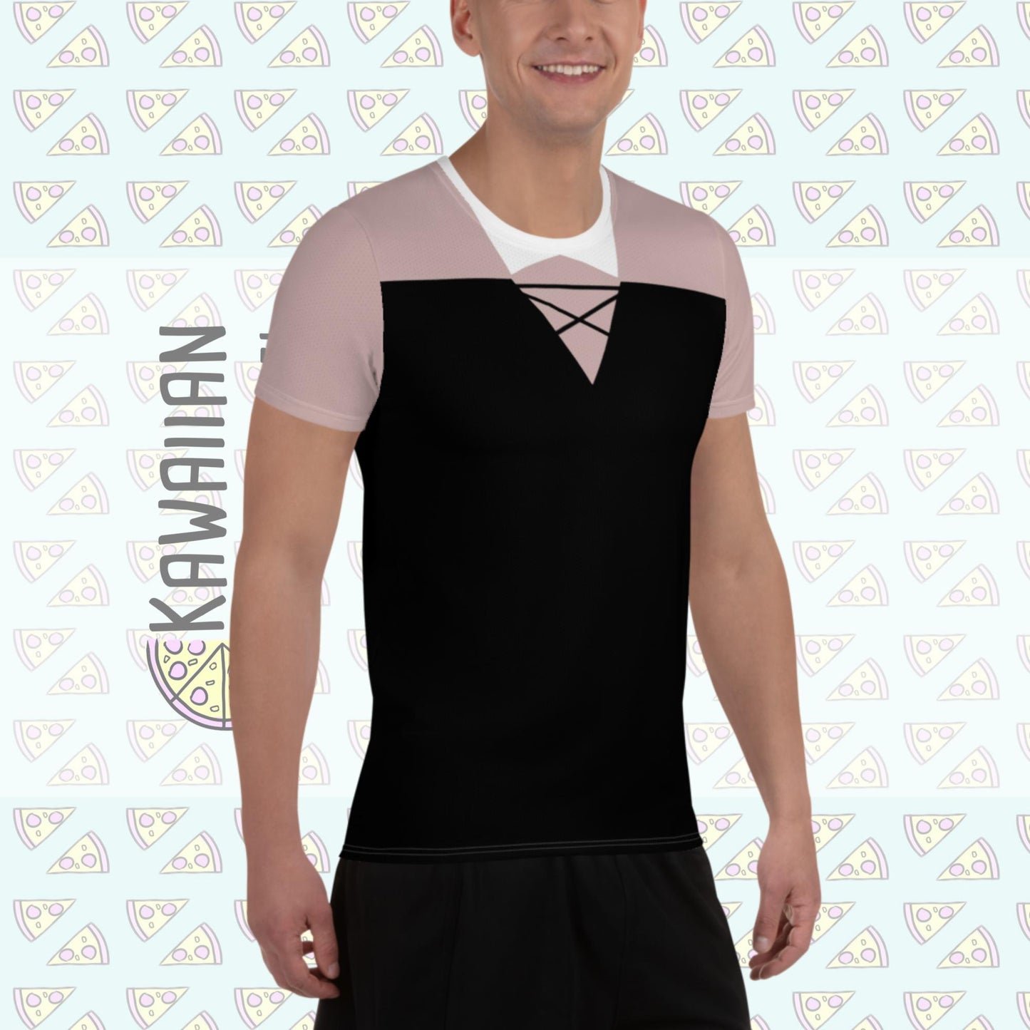 RUSH ORDER: Briar Rose Inspired All-Over Print Men's Athletic T-shirt