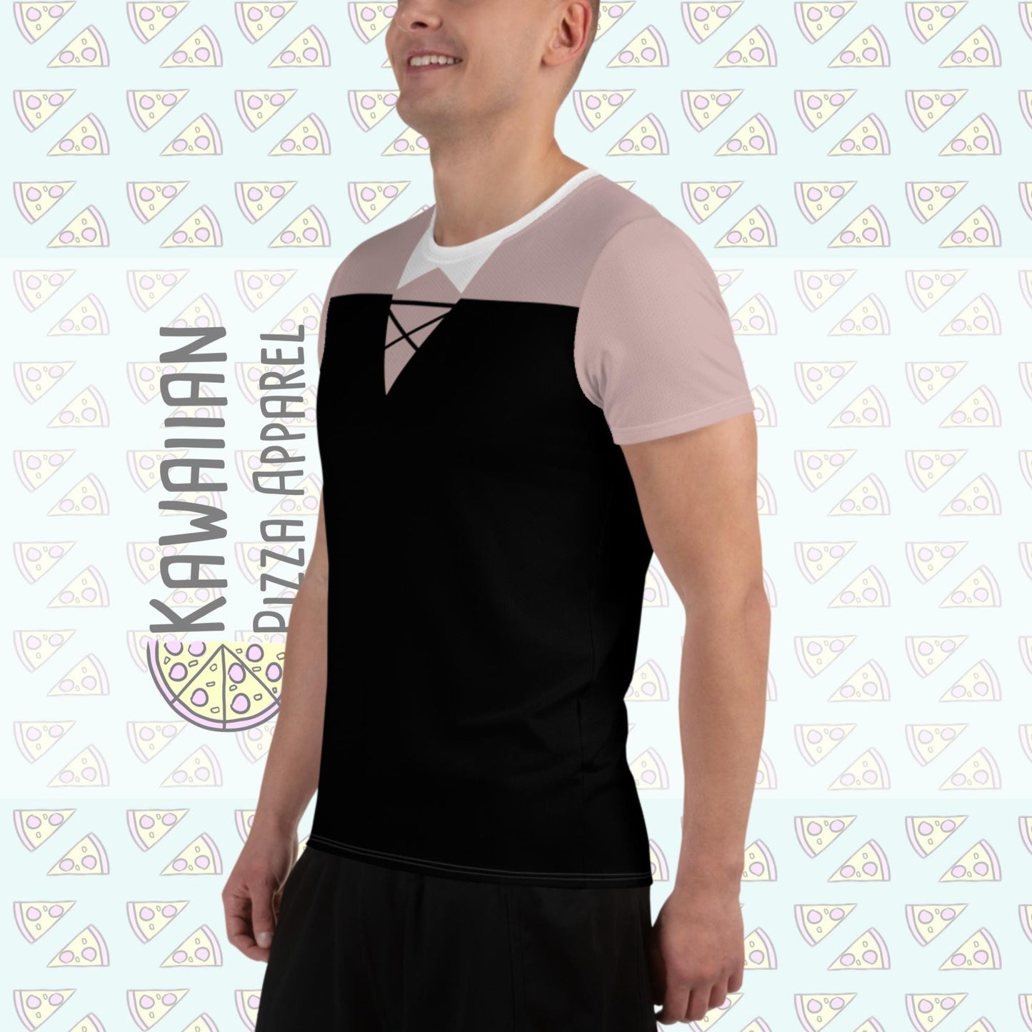 RUSH ORDER: Briar Rose Inspired All-Over Print Men's Athletic T-shirt