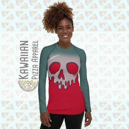 RUSH ORDER: Women's Poison Apple Inspired ATHLETIC Long Sleeve