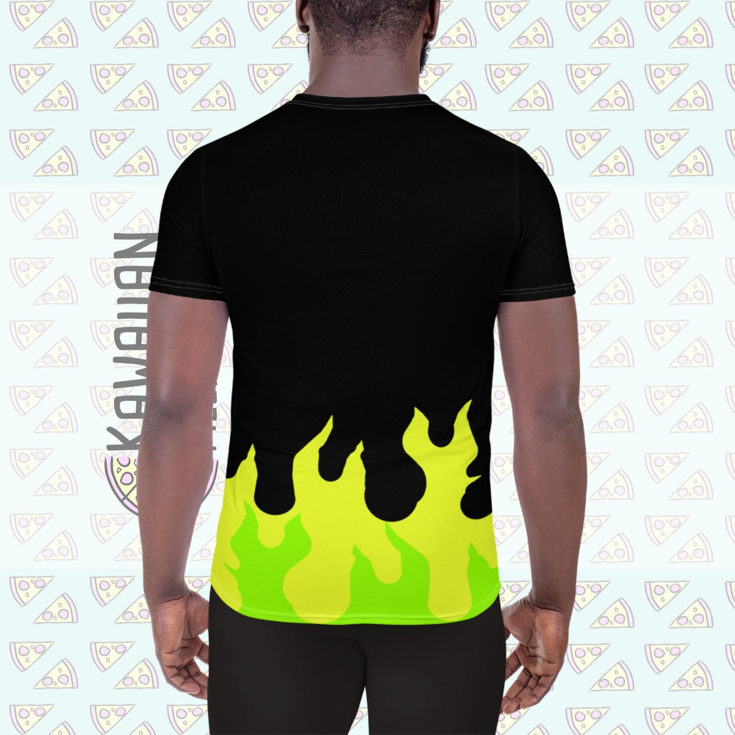 RUSH ORDER: Maleficent Inspired All-Over Print Men's Athletic T-shirt