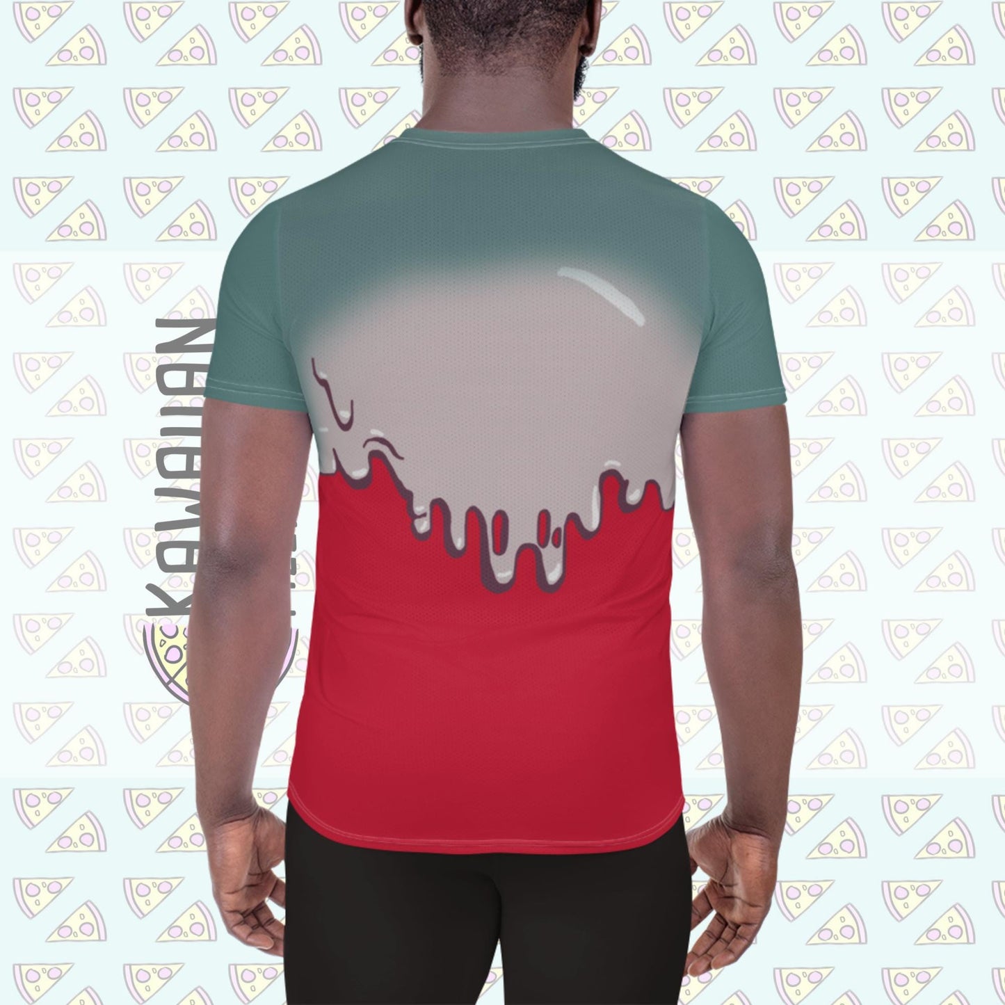 RUSH ORDER: Poison Apple Inspired All-Over Print Men's Athletic T-shirt