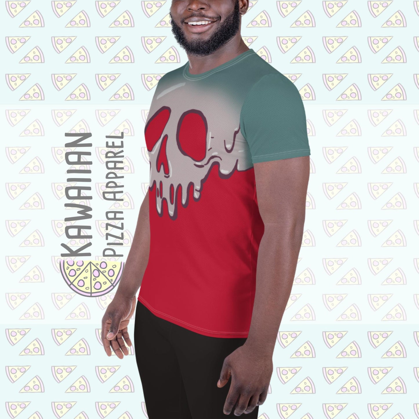 RUSH ORDER: Poison Apple Inspired All-Over Print Men's Athletic T-shirt