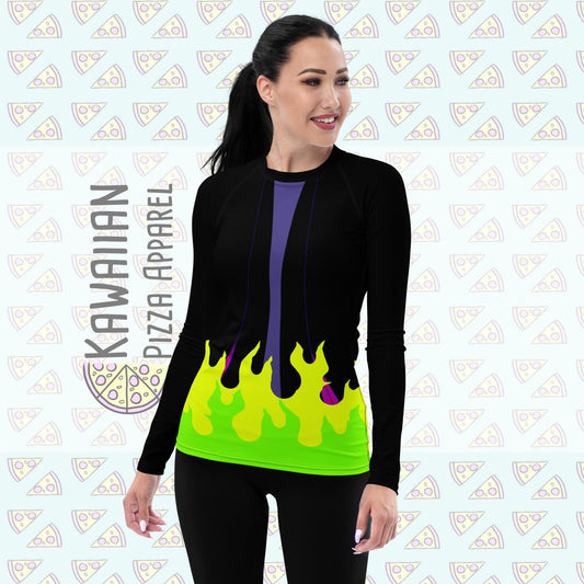 RUSH ORDER: Women's Maleficent Inspired ATHLETIC Long Sleeve
