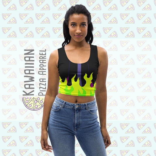 RUSH ORDER: Maleficent Inspired Crop Top