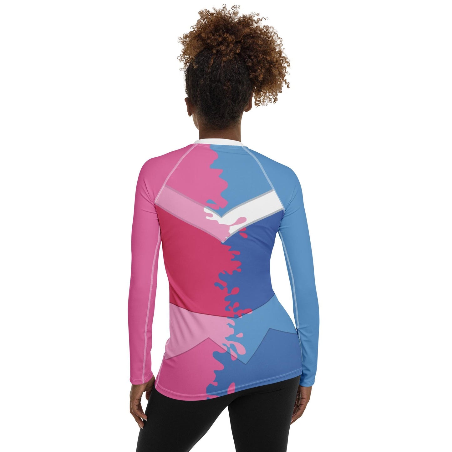 RUSH ORDER: Women's Make It Pink, Make It Blue Aurora Inspired ATHLETIC Long Sleeve