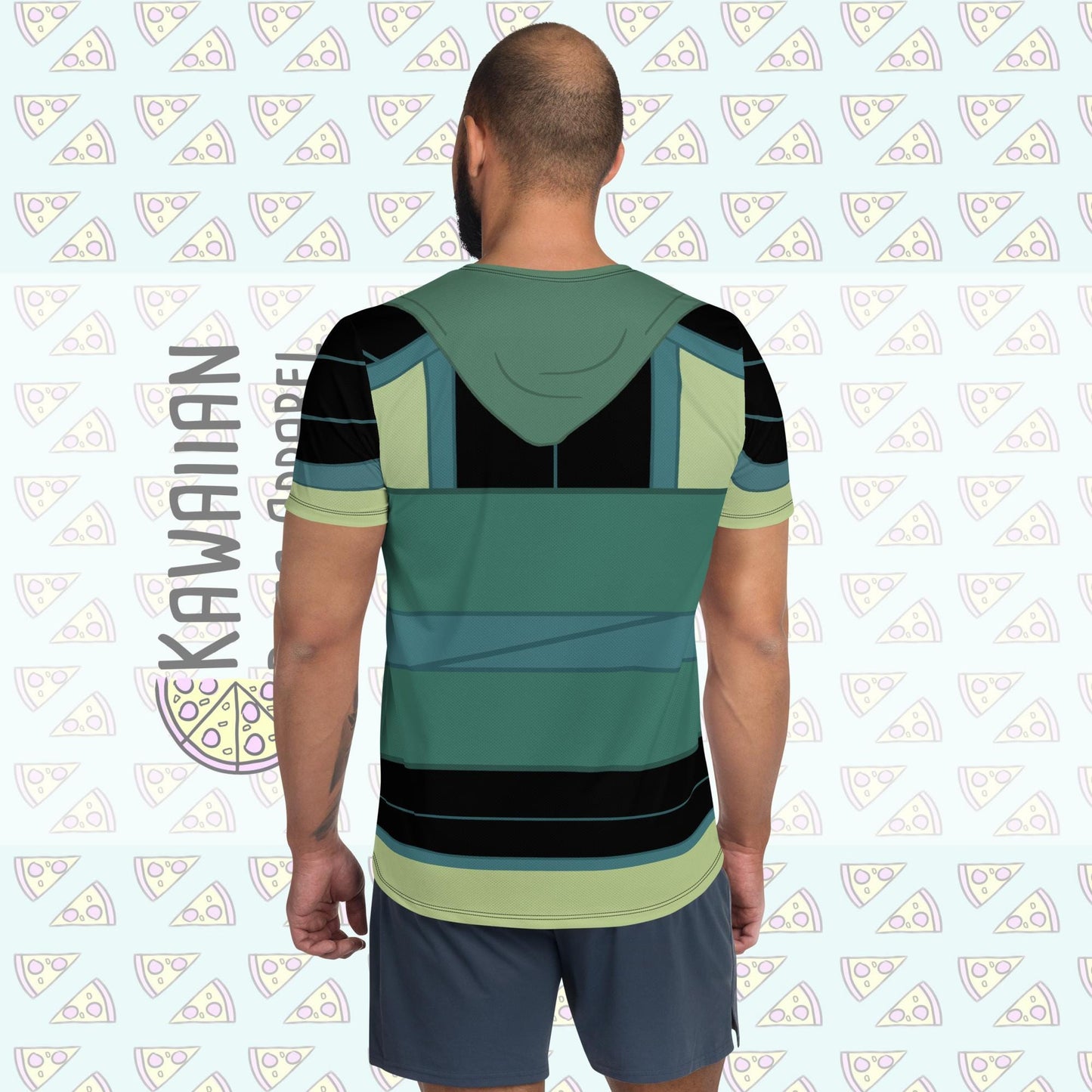 RUSH ORDER: Ping Inspired All-Over Print Men's Athletic T-shirt