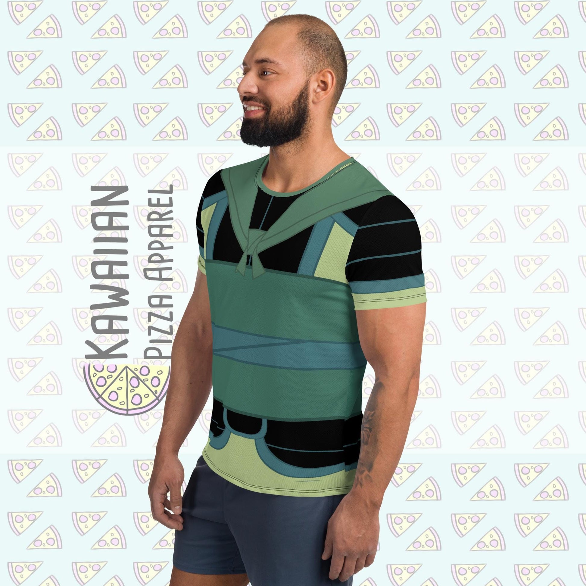 RUSH ORDER: Ping Inspired All-Over Print Men's Athletic T-shirt