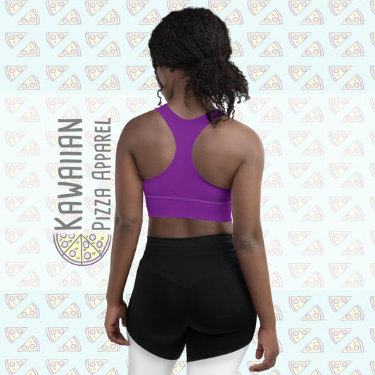 RUSH ORDER: Aladdin Inspired All-Over Print Recycled Longline Sports Bra