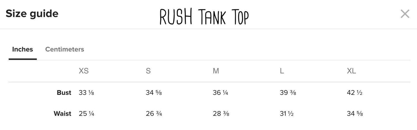 RUSH ORDER: Genie Inspired Sublimation Cut & Sew Tank Top