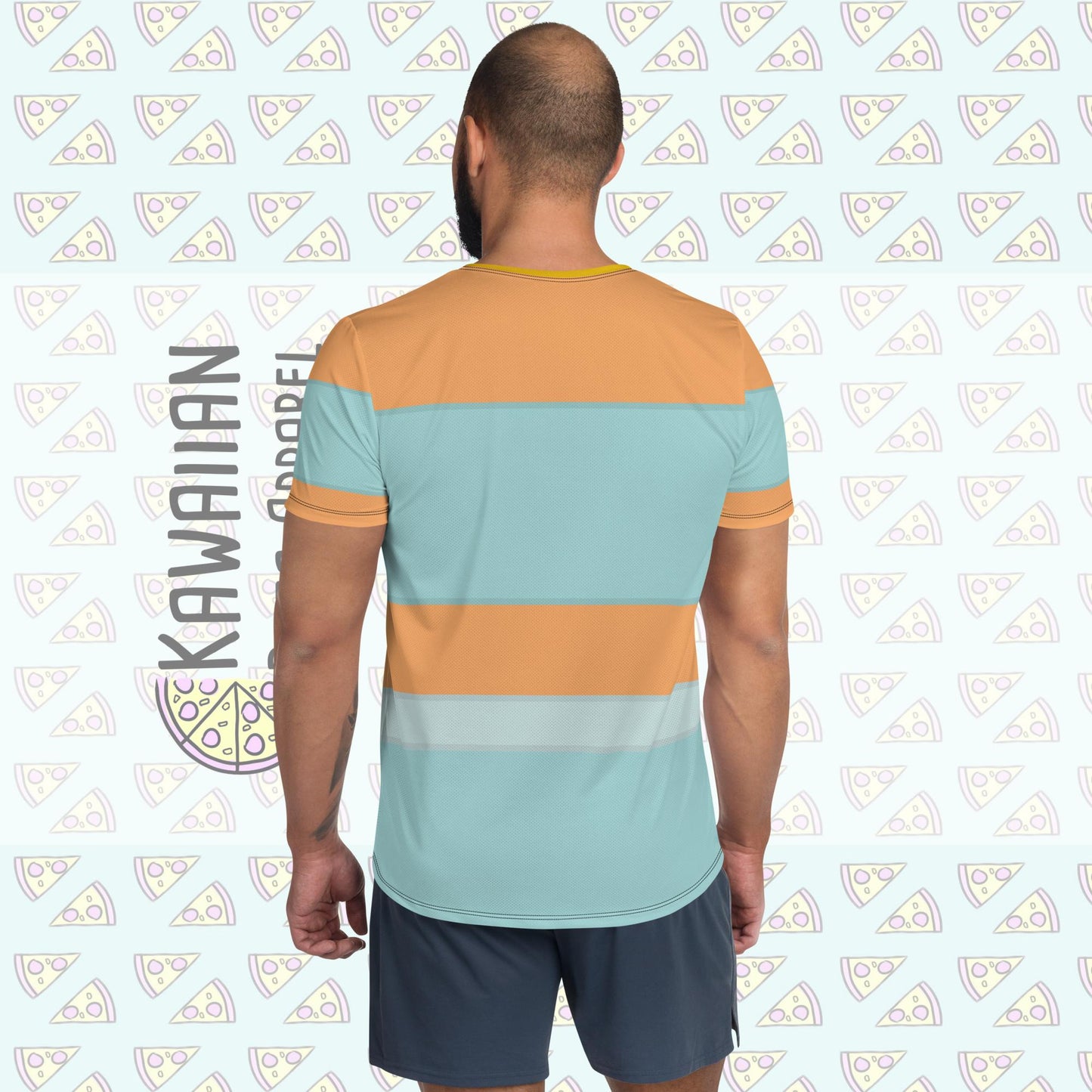 RUSH ORDER: Jasmine Inspired All-Over Print Men's Athletic T-shirt