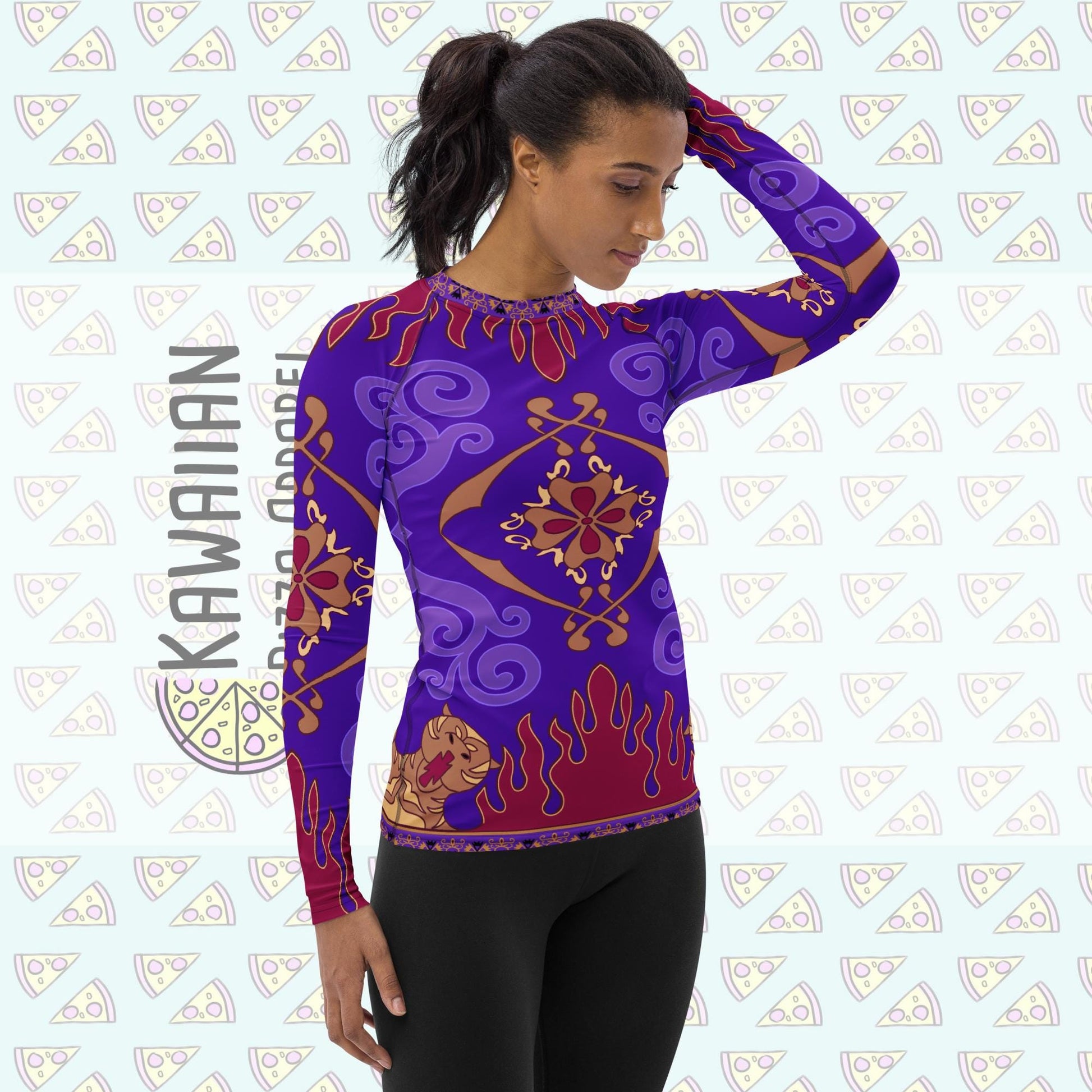 RUSH ORDER: Women's Magic Carpet Inspired ATHLETIC Long Sleeve