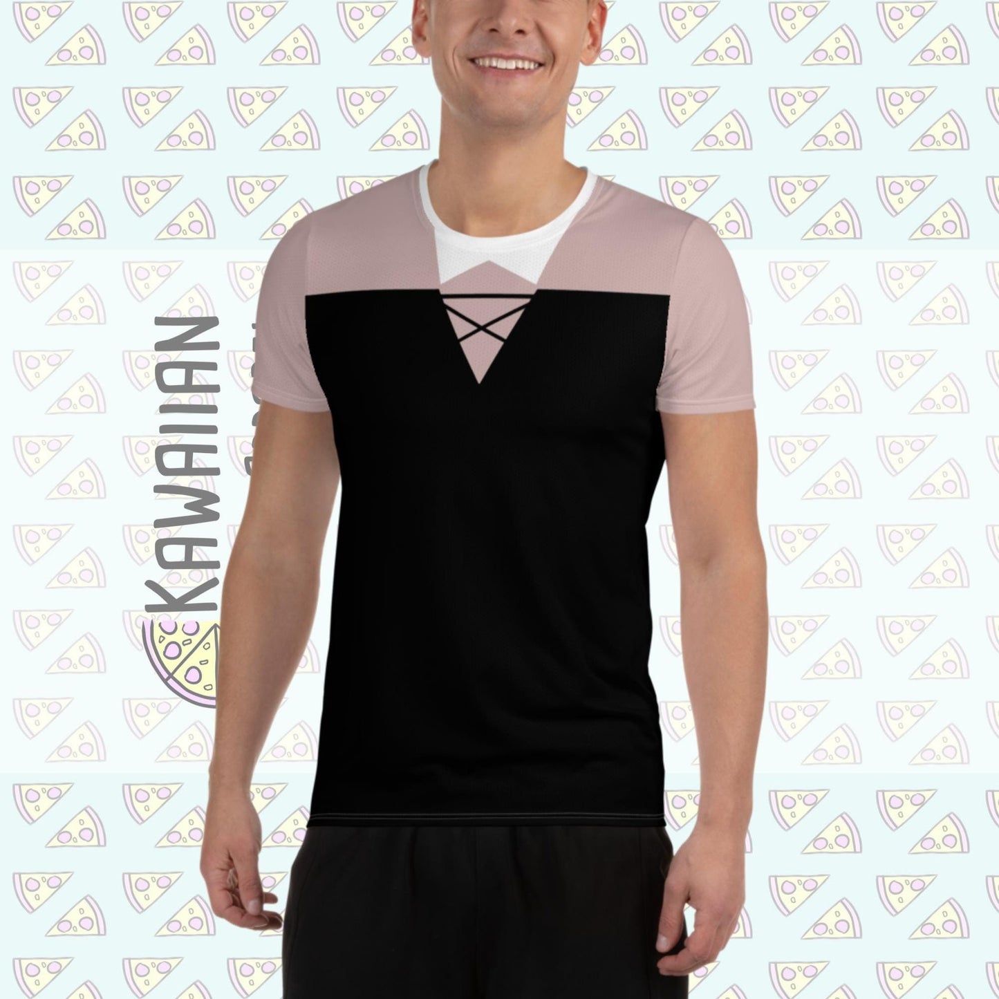 RUSH ORDER: Briar Rose Inspired All-Over Print Men's Athletic T-shirt