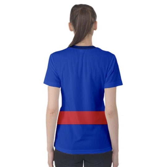 Women's Violet Inspired Short Sleeve Shirt