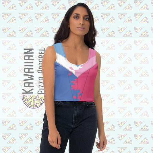 RUSH ORDER: Make It Pink, Make It Blue Aurora Inspired Crop Top