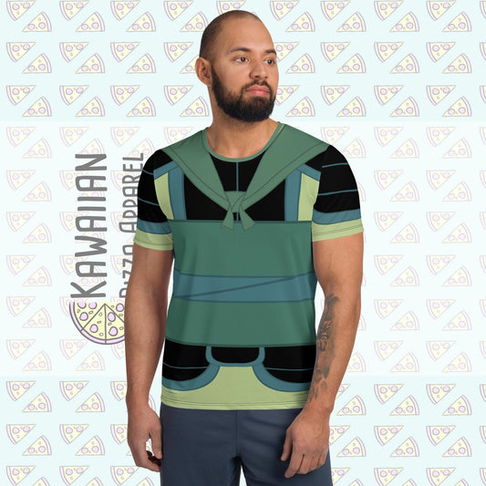 RUSH ORDER: Ping Inspired All-Over Print Men's Athletic T-shirt