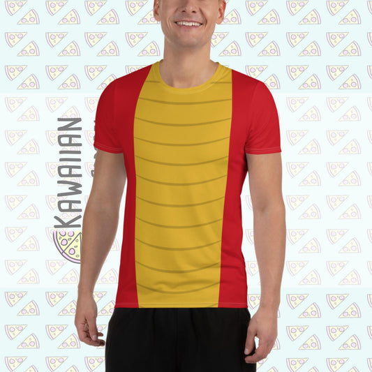 RUSH ORDER: Mushu Inspired All-Over Print Men's Athletic T-shirt