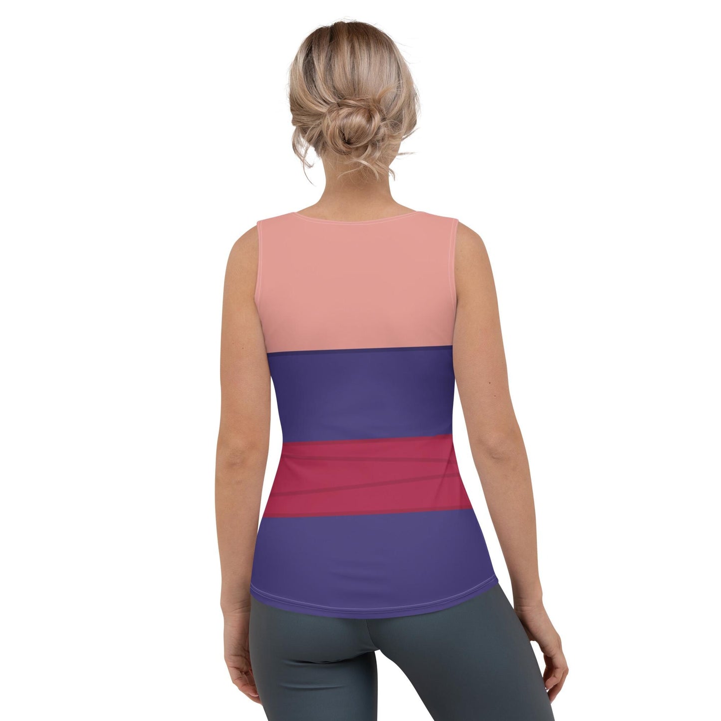 RUSH ORDER: Pink Mulan Inspired Sublimation Cut & Sew Tank Top