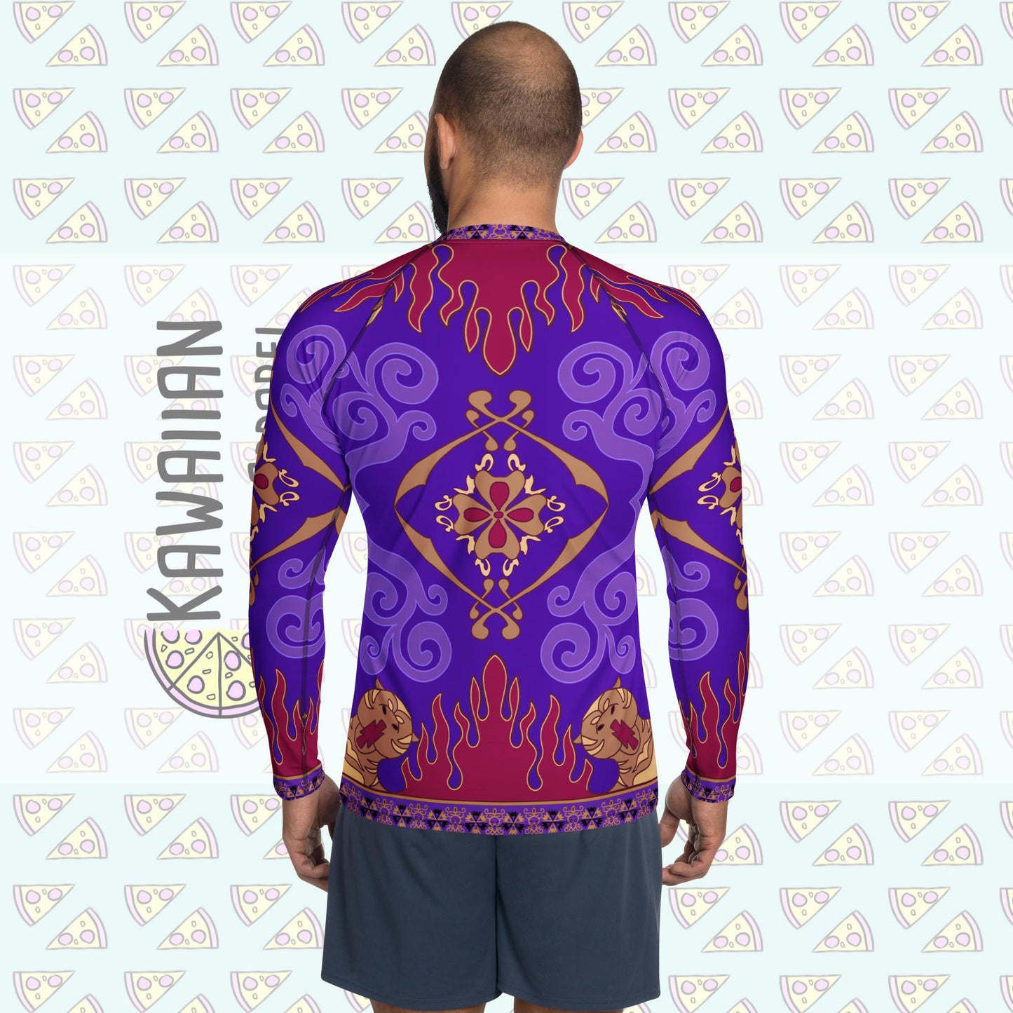 RUSH ORDER: Men's Magic Carpet Inspired ATHLETIC Long Sleeve