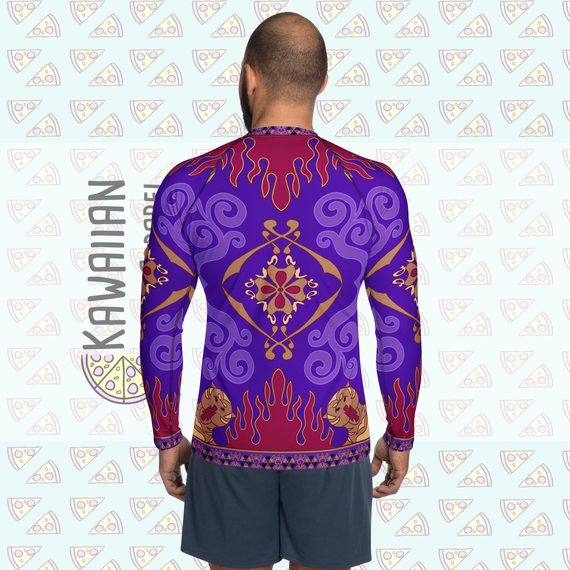RUSH ORDER: Men's Magic Carpet Inspired ATHLETIC Long Sleeve