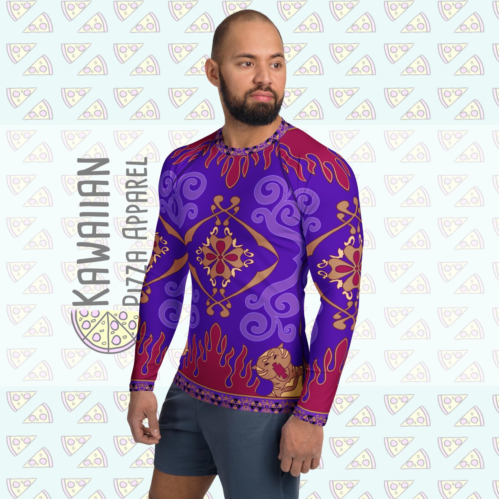 RUSH ORDER: Men's Magic Carpet Inspired ATHLETIC Long Sleeve