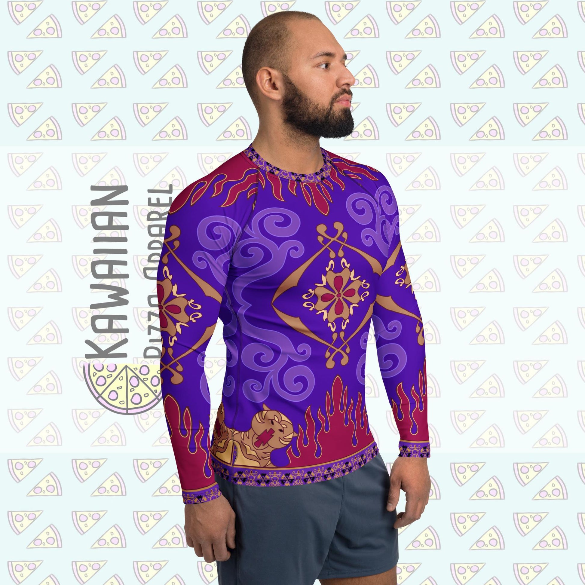 RUSH ORDER: Men's Magic Carpet Inspired ATHLETIC Long Sleeve