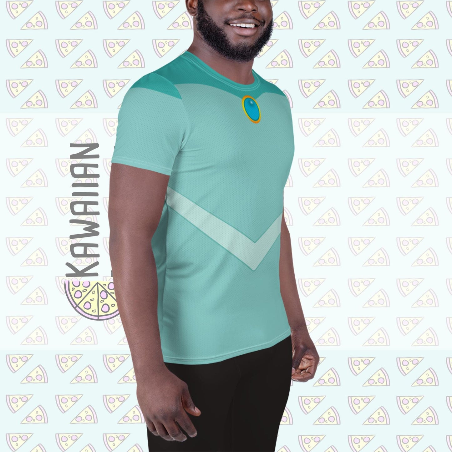 RUSH ORDER: Jasmine inspired All-Over Print Men's Athletic T-shirt