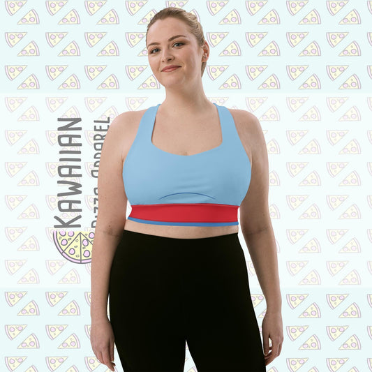 RUSH ORDER: Genie Inspired All-Over Print Recycled Longline Sports Bra