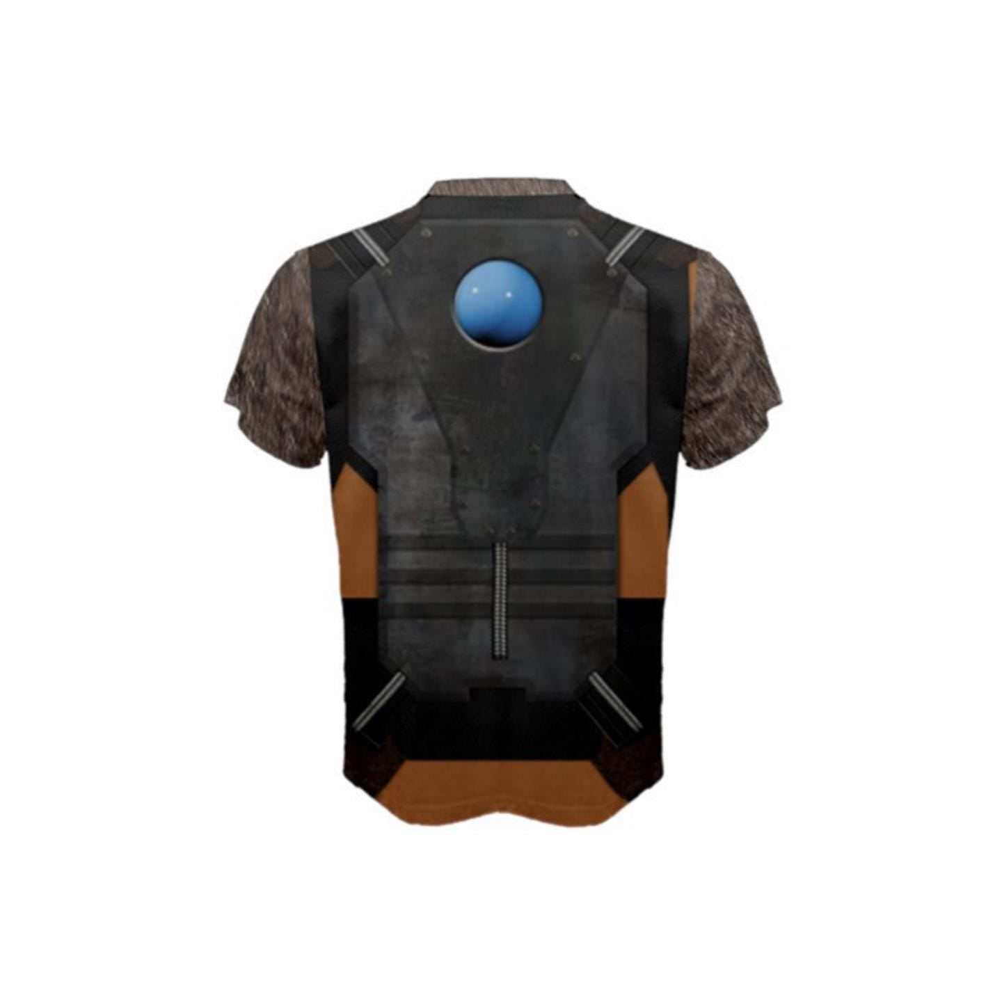Men's Rocket Inspired ATHLETIC Short Sleeve Shirt