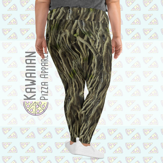 RUSH ORDER: Groot Inspired All-Over Print Plus Size Leggings